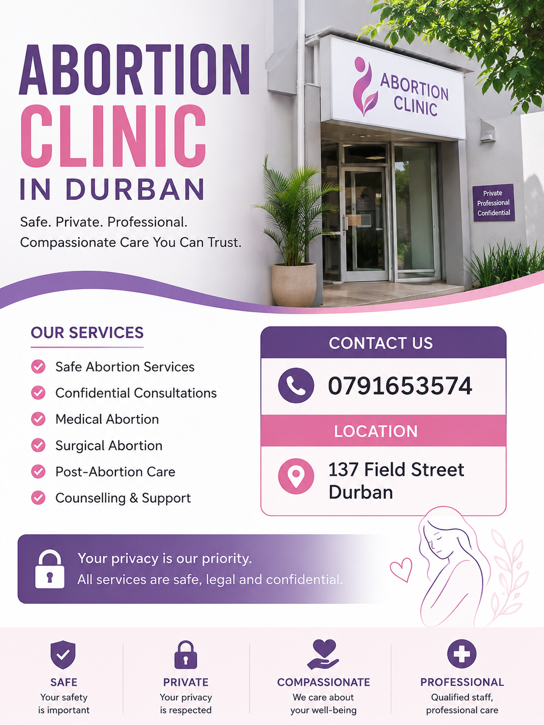 Abortion Clinic in Durban